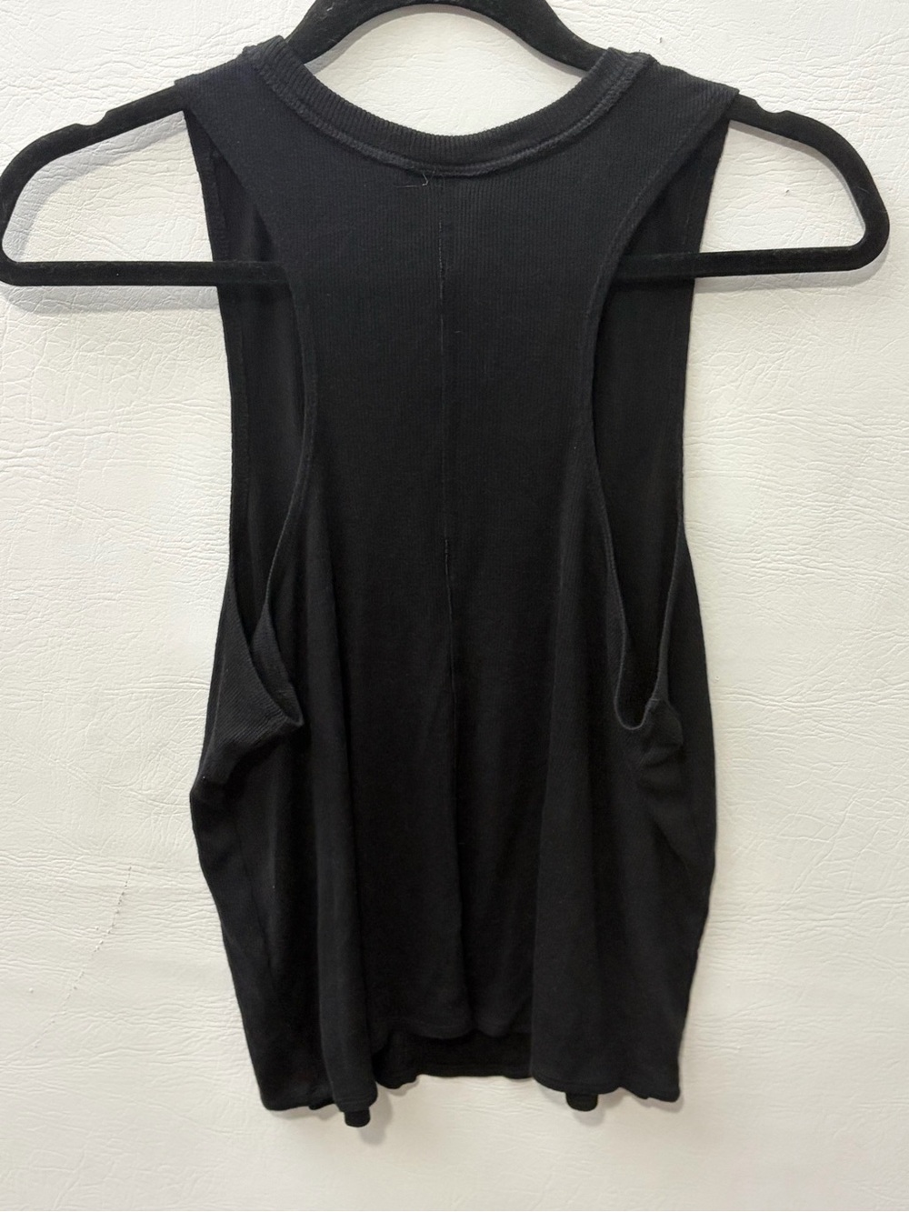 Zella Black Loose Fir Racerback Muscle Tank Medium - Picture 3 of 8